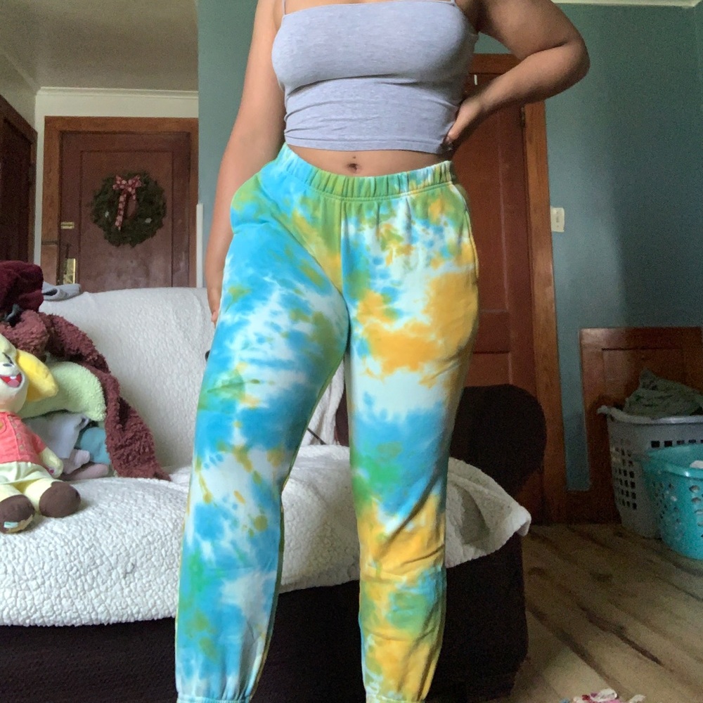 Tie dye joggers